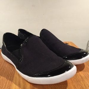 Slip on yoga mat bottom shoes. Size 7